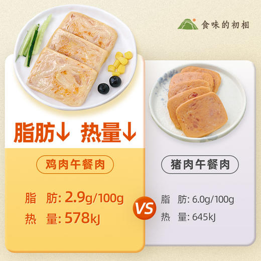 【米马团购】食味的初相 鸡肉午餐肉 320g每盒 40g*8片 低脂 高蛋白 包邮 商品图5