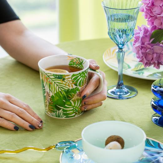 【丹侬DUNOON】英国丹侬Dunoon骨瓷水杯  Cairgorm 杯型 巴厘岛植物 商品图1