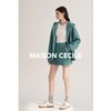 MAISON CECILE四色/颗粒感羊毛A字显比例半身裙 商品缩略图3