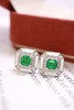 0.91ct 祖母绿耳钉 商品缩略图4