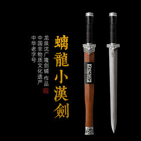 螭龙小短剑 龙泉短剑礼品短剑收藏短剑 龙泉沈广隆宝剑 未开刃