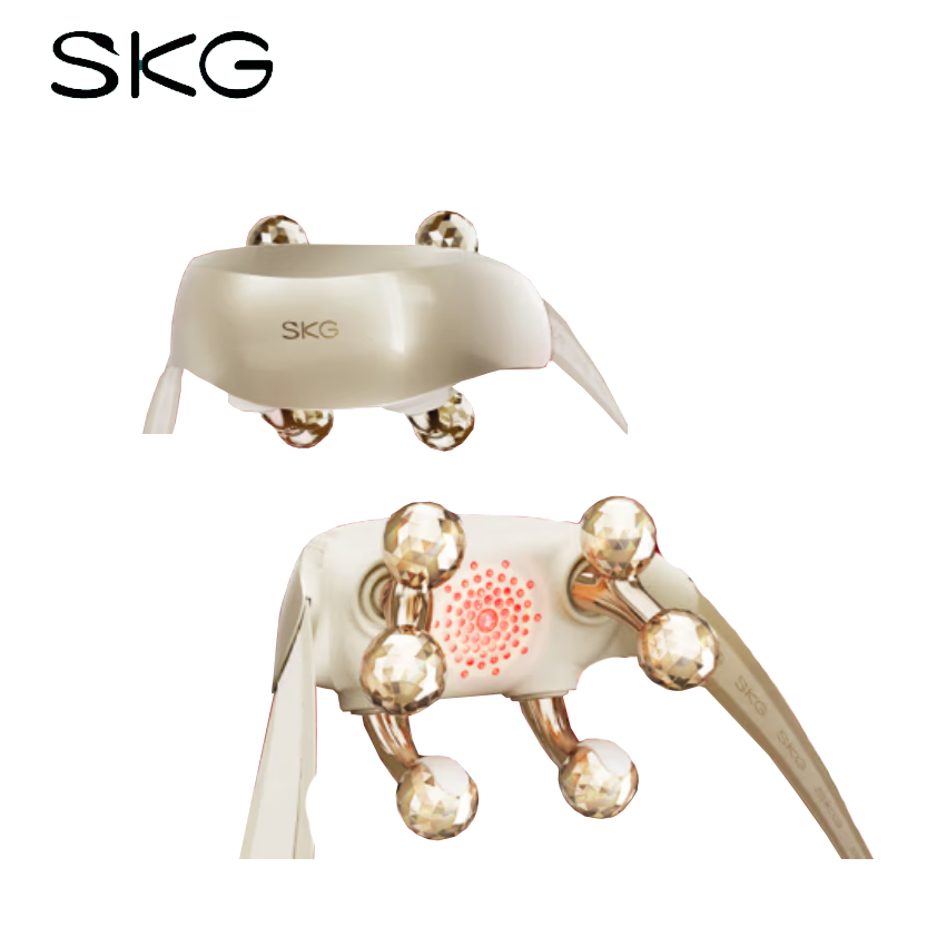 skg颈椎按摩器 H5-2尊贵 晶钻肩颈披肩 斜方肌腿腰背脖子全身按摩仪 教师节生日礼物送男女友