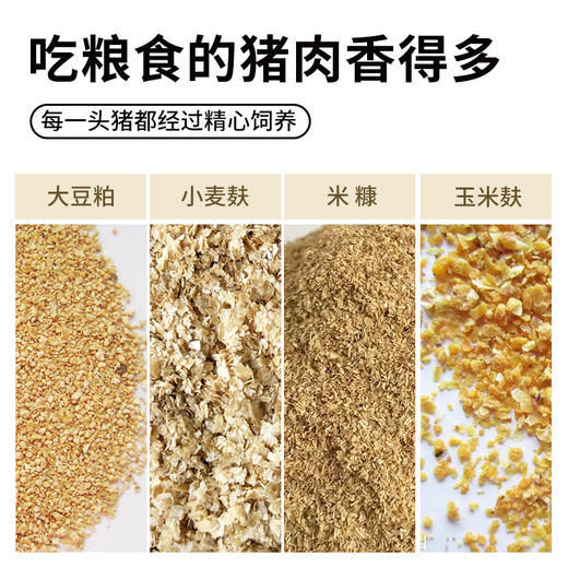 【包邮】  安心整扇猪肋排  
 粮食喂养 国产猪 无脊骨 肥瘦相间 馈赠佳品 商品图5