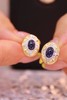 1.345ct 蓝宝石耳钉 商品缩略图0