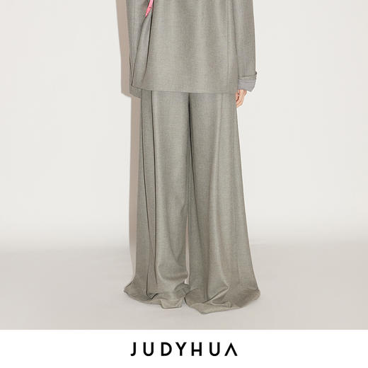 JUDYHUA 晨雾系列羊毛裤装 商品图2