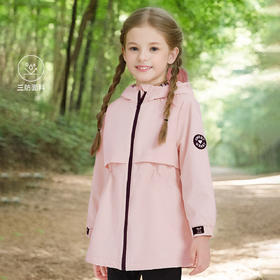 笛莎童装女童2024冬季新款户外三合一防护外套