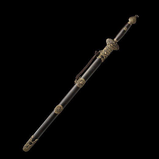 云龙剑 龙泉沈广隆宝剑 龙泉沈广隆刀剑 镇宅宝剑 传统剑 未开刃 商品图6