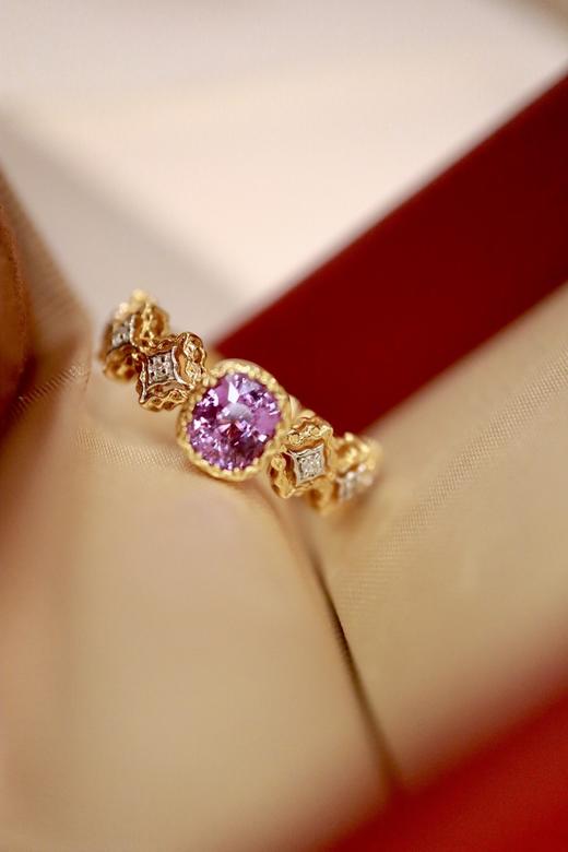 1.05ct 蓝宝石戒指 商品图7