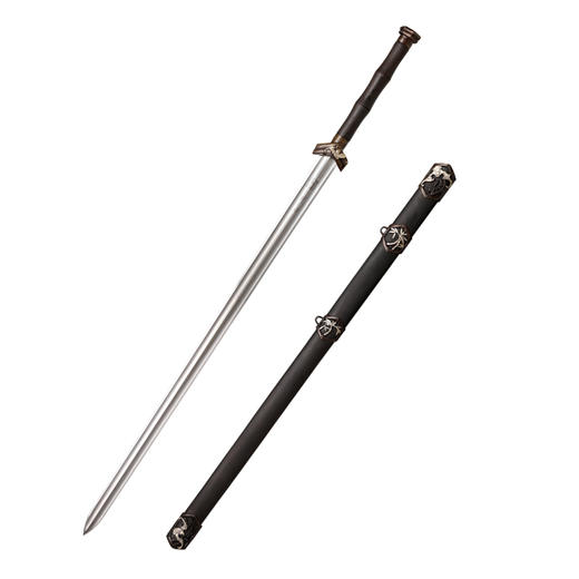 聚福剑  汉剑 唐剑 龙泉沈广隆宝剑 传统宝剑 未开刃 商品图5