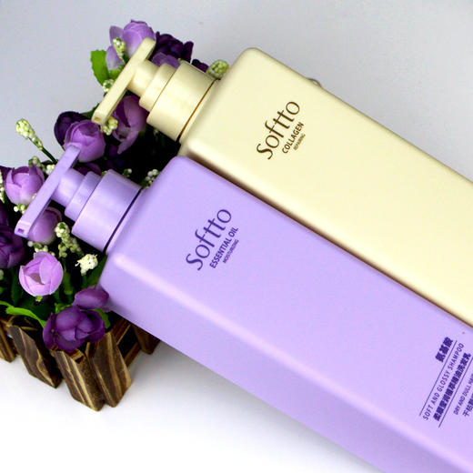 SOFTTO索芙特氨基酸洗发水 男女清爽去头屑柔顺滋润洗头膏留香洗发护发素 商品图3