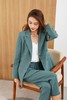 ESTELLICA 孔雀蓝气质西装九分裤套装 13608【不含链条】 商品缩略图0