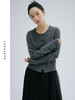 24AW 圆领经典羊绒小开衫 商品缩略图1