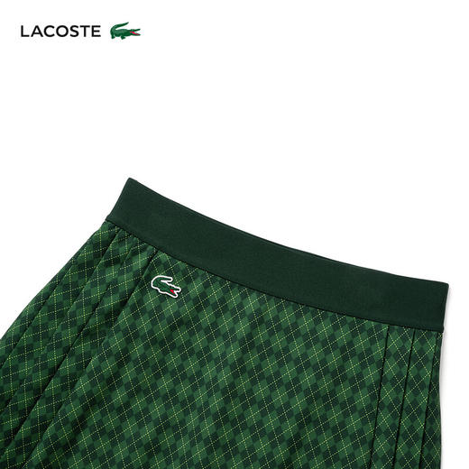 Lacoste法国鳄鱼女装新款时尚百搭高级感半身裙百褶裙短裙JF9433-98 商品图2