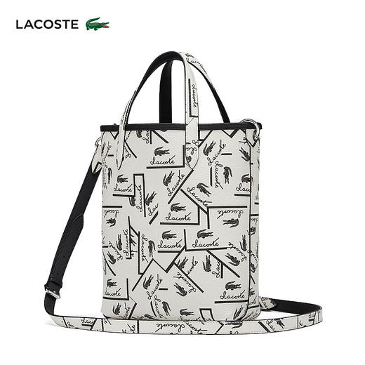 Lacoste法国鳄鱼女士新款时尚正反两用单肩斜挎包NF4791AS 商品图4