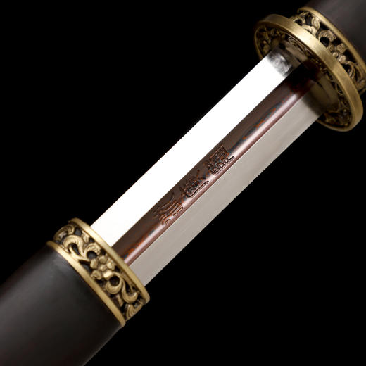 铜装胜邪剑 汉剑  龙泉沈广隆宝剑 手工一体剑传统宝剑  未开刃 商品图3