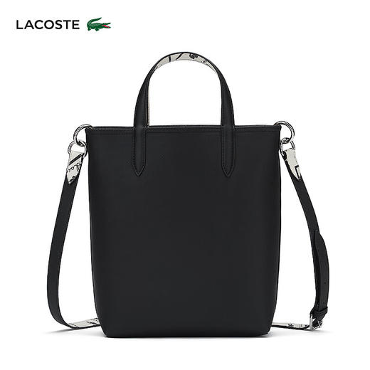 Lacoste法国鳄鱼女士新款时尚正反两用单肩斜挎包NF4791AS 商品图1