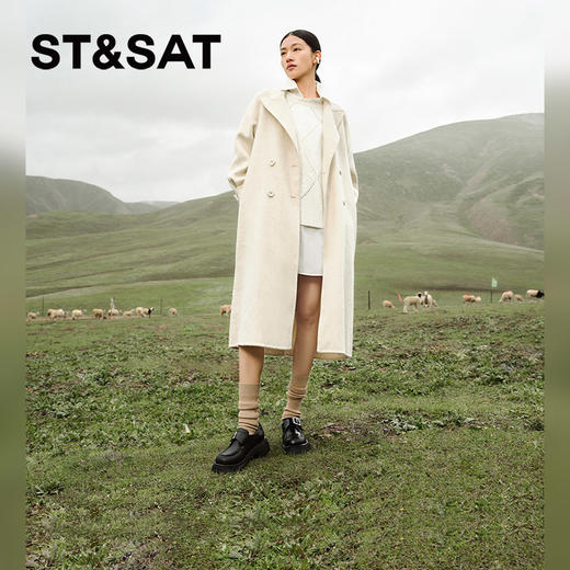 星期六英伦复古简约单扣乐福鞋SSC3111184 商品图2