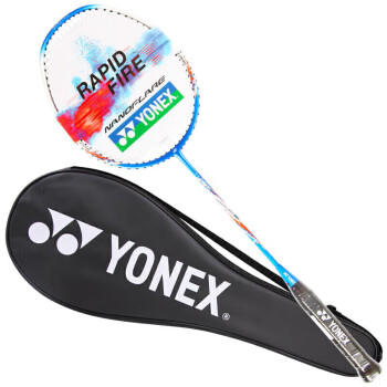 YONEX尤尼克斯羽毛球拍全碳素火速出击单拍NF8SGE白蓝已穿线附手胶 商品图3