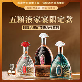 【五粮液新品 家宴限定款】五粮液·百鸟朝凤系列 浓香型白酒 52%vol