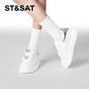 星期六闪烁蝴蝶厚底小白鞋SSC3112072 商品缩略图2