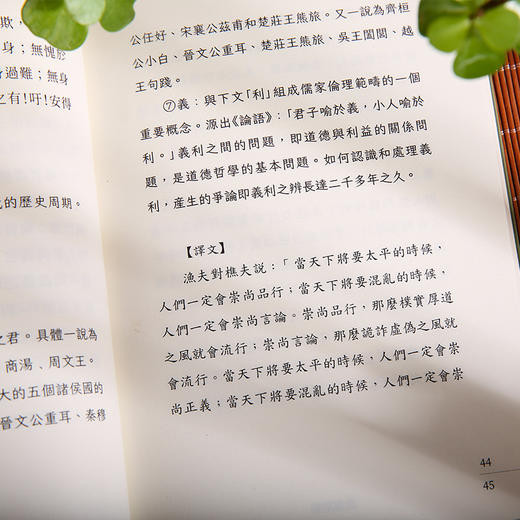 渔樵问对 注译本 古籍书局 进口原版 论述天地万物 阴阳化育和生命道德的奥妙 商品图5