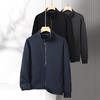 【新款DK】大依优型大码男装立领夹克加肥加大休闲夹克胖子宽松弹力运动外套上衣 商品缩略图7