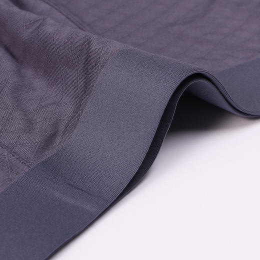 都市丽人都市锋尚内裤铂金舒适平角裤60S莫代尔提花男士内裤FKTHC7 商品图4