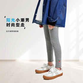 女童全腰针织打底裤秋季新款安奈儿童装EG436515