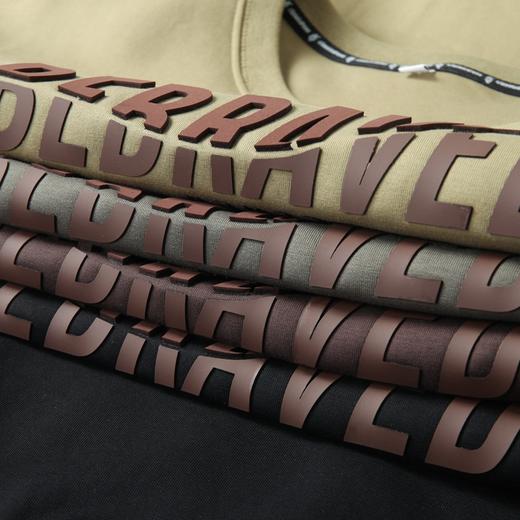 【新款DK】大依优型大码男装印花圆领卫衣长袖T恤加肥加大胖子上衣男士打底T恤休闲 商品图6