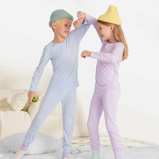 男童女童秋衣裤套装秋季新款安奈儿童装JM437586 商品图2