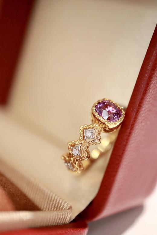 1.05ct 蓝宝石戒指 商品图6