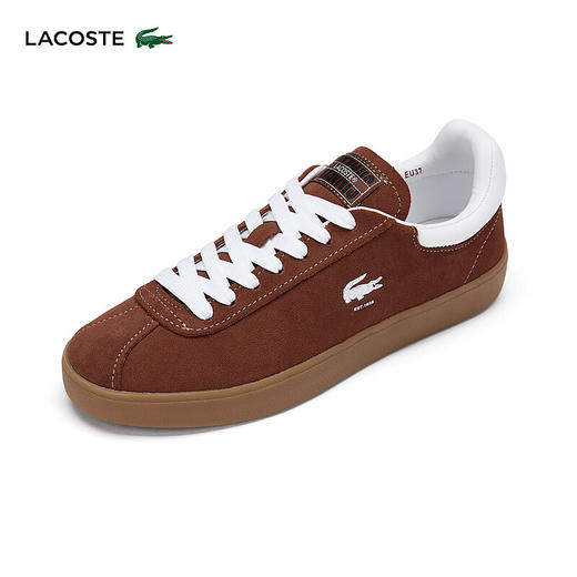 Lacoste法国鳄鱼女鞋新款低帮时尚绒面防滑休闲鞋板鞋48SFA0010 商品图0