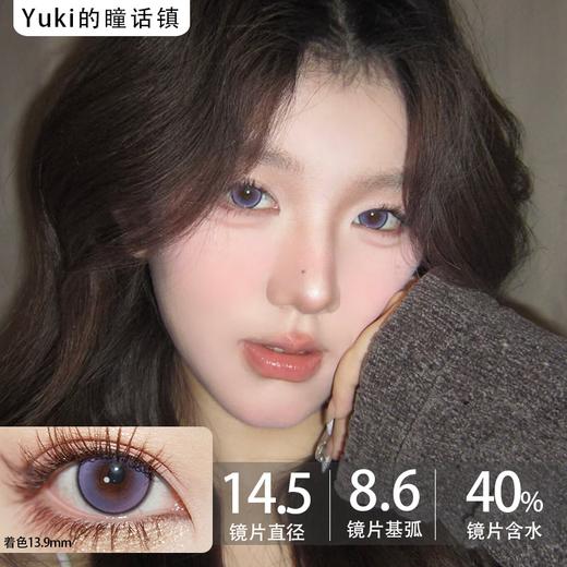 Deerbell•鹿小贝10片装日抛--狂想曲紫 商品图0