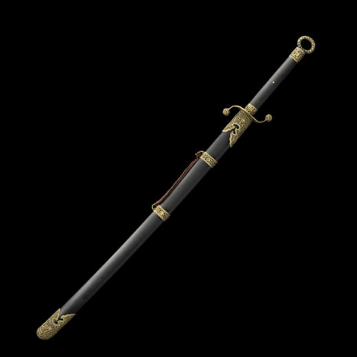 精雕乾坤太极刀 标准武术太极刀单刀 沈广隆剑铺 龙泉太极刀 sgl-9011未开刃 商品图5