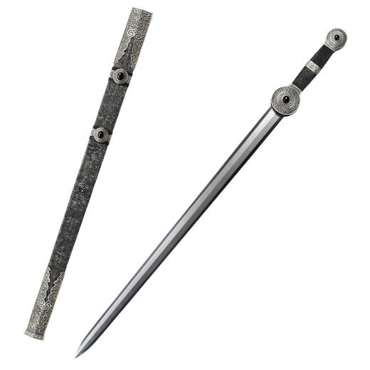 天赐剑 龙泉沈广隆一体宝剑  收藏传统宝剑 非遗宝剑 未开刃 商品图7