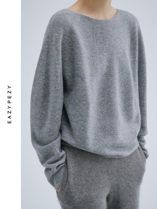 24AW 赫敏无缝一体羊绒衫 商品图2