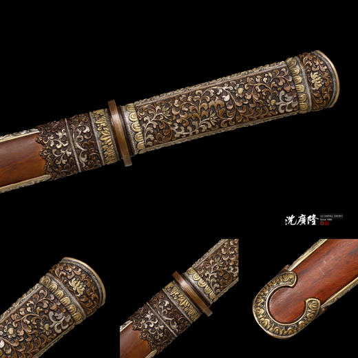 不丹短剑 汉剑 唐剑 龙泉沈广隆宝剑 传统宝剑 未开刃 商品图1