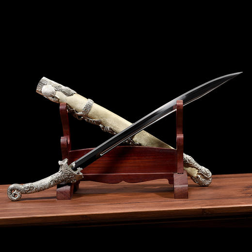 虎威宝刀 沈广隆剑铺龙泉宝剑龙泉刀剑龙泉宝刀传统刀 未开刃 商品图6