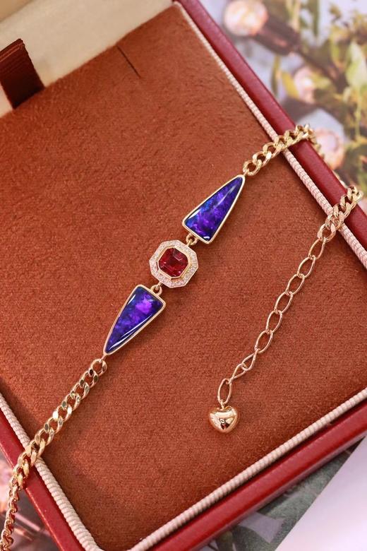 3.07ct 欧泊碧玺手链 商品图0