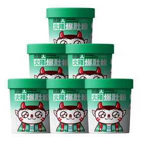 【6桶】食族人火辣爆肚粉153g*6桶