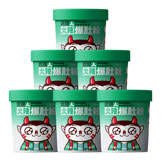 【6桶】食族人火辣爆肚粉153g*6桶 商品图0