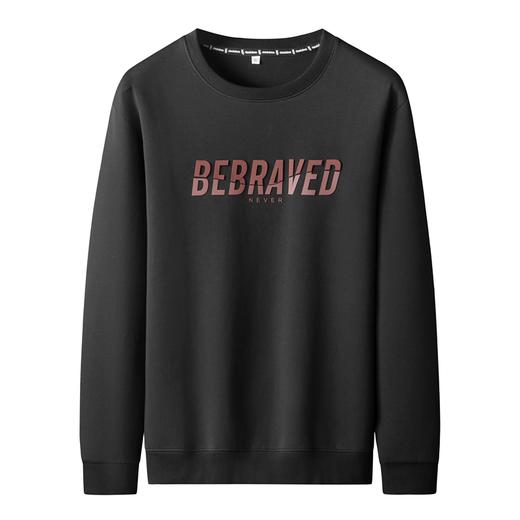 【新款DK】大依优型大码男装印花圆领卫衣长袖T恤加肥加大胖子上衣男士打底T恤休闲 商品图0