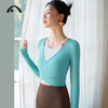 2024爱睱步秋冬新品瑜伽运动时尚V领普拉提上衣A24340MALK 商品缩略图11