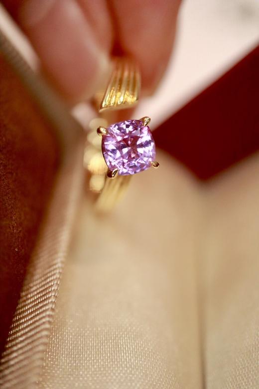 1.16ct 蓝宝石戒指 商品图3