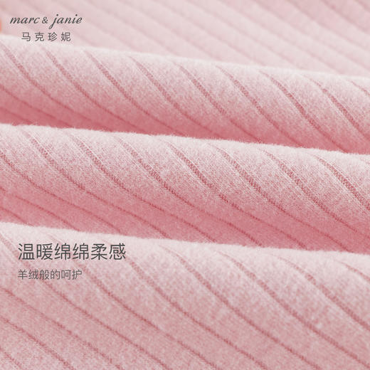【德绒发热】马克珍妮女童半高领打底衫儿童保暖T恤上衣冬241551 商品图4