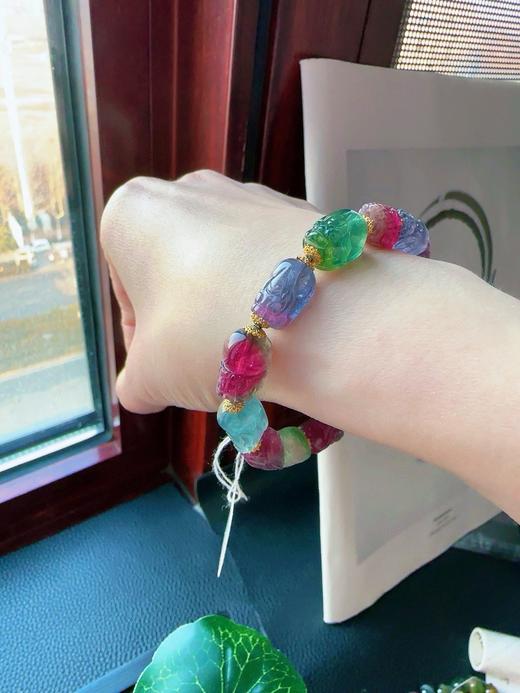 24.2g 雕刻碧玺手链 商品图4