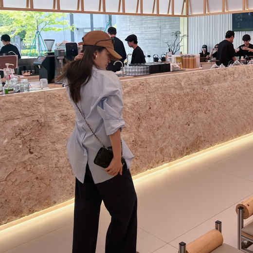 2408404   北欧品牌 baby蓝衬衫 宽松遮肉 clean fit 商品图5