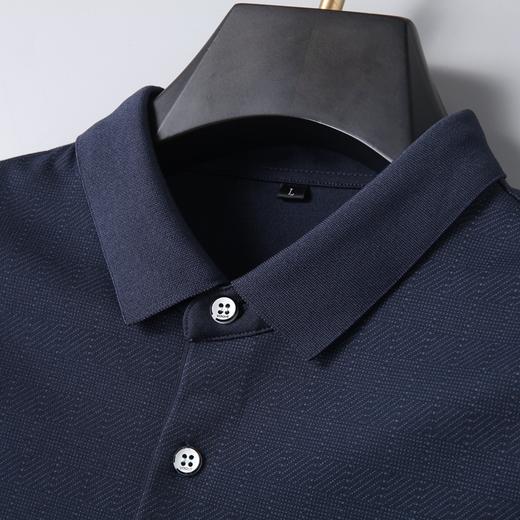 【Q】【新款DK】大依优型大码长袖Polo衫翻领男士加肥加大休闲大码男装宽松长袖体恤上衣 商品图5