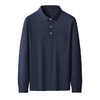 【Q】【新款DK】大依优型大码长袖Polo衫翻领男士加肥加大休闲大码男装宽松长袖体恤上衣 商品缩略图2