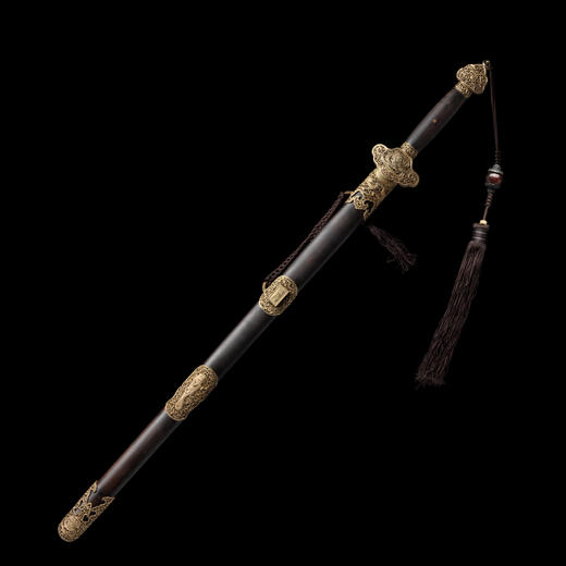 新龙天剑 沈广隆剑铺龙泉沈广隆宝剑镇宅宝剑龙泉沈广隆剑传统剑 sgl-3095未开刃 商品图6